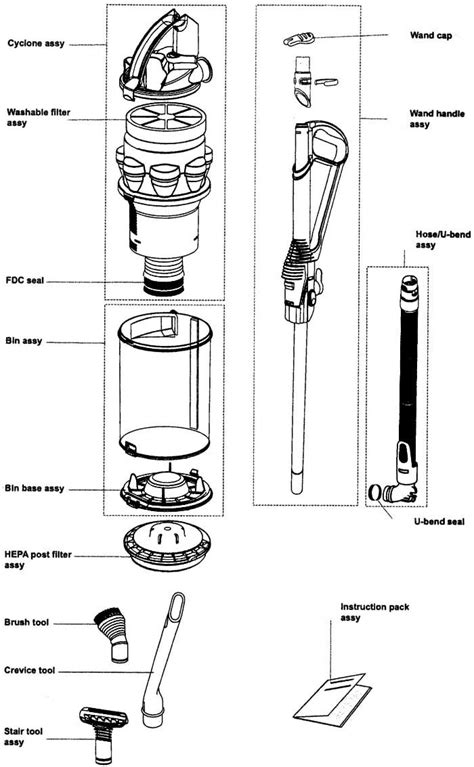 vacuum parts diagram 